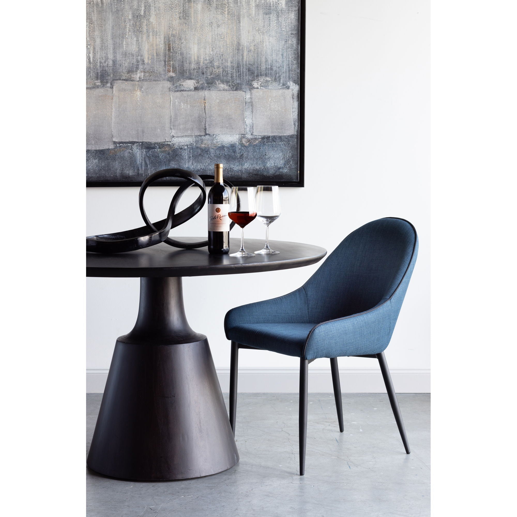 Lapis - Dining Chair (Set of 2) - Dark Blue