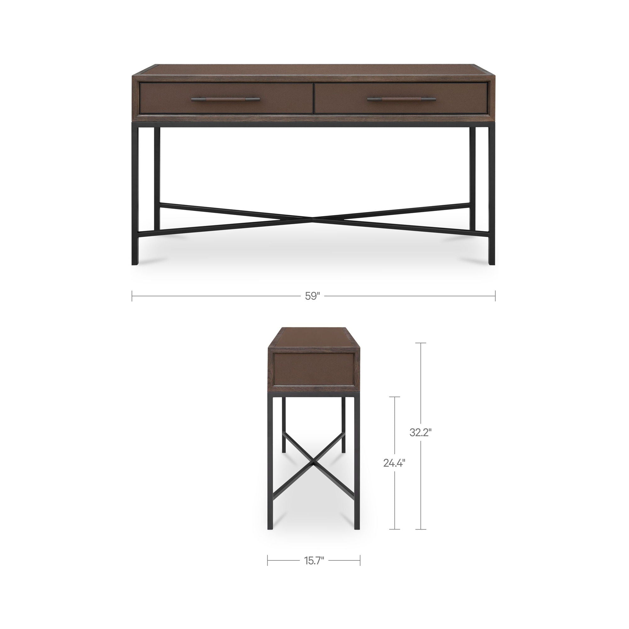 Mako - Console Table - Brown