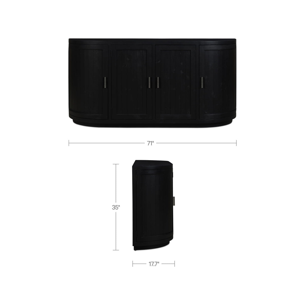 Nicola - Sideboard - Black