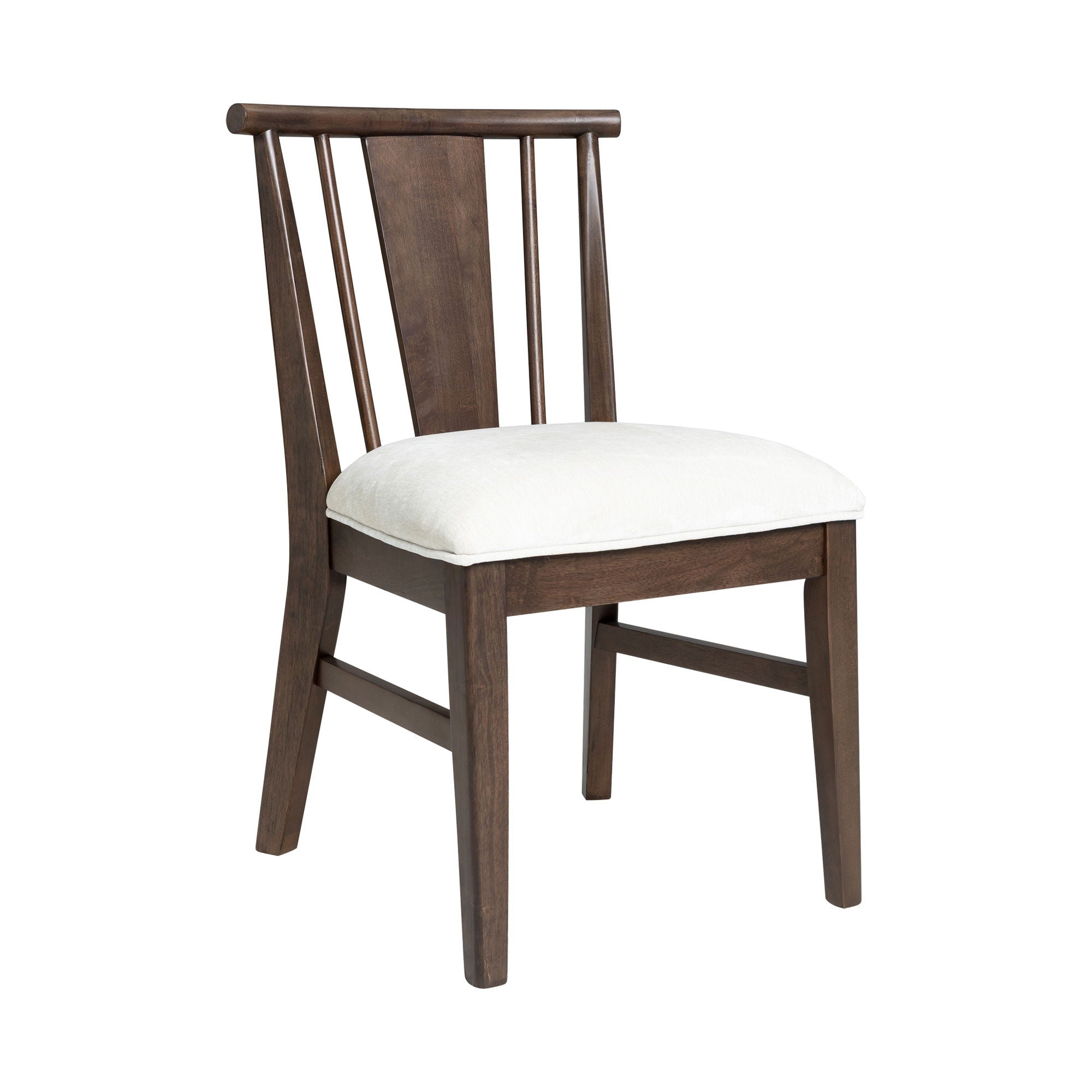 West End - Spindle Chair With Ivory Seat