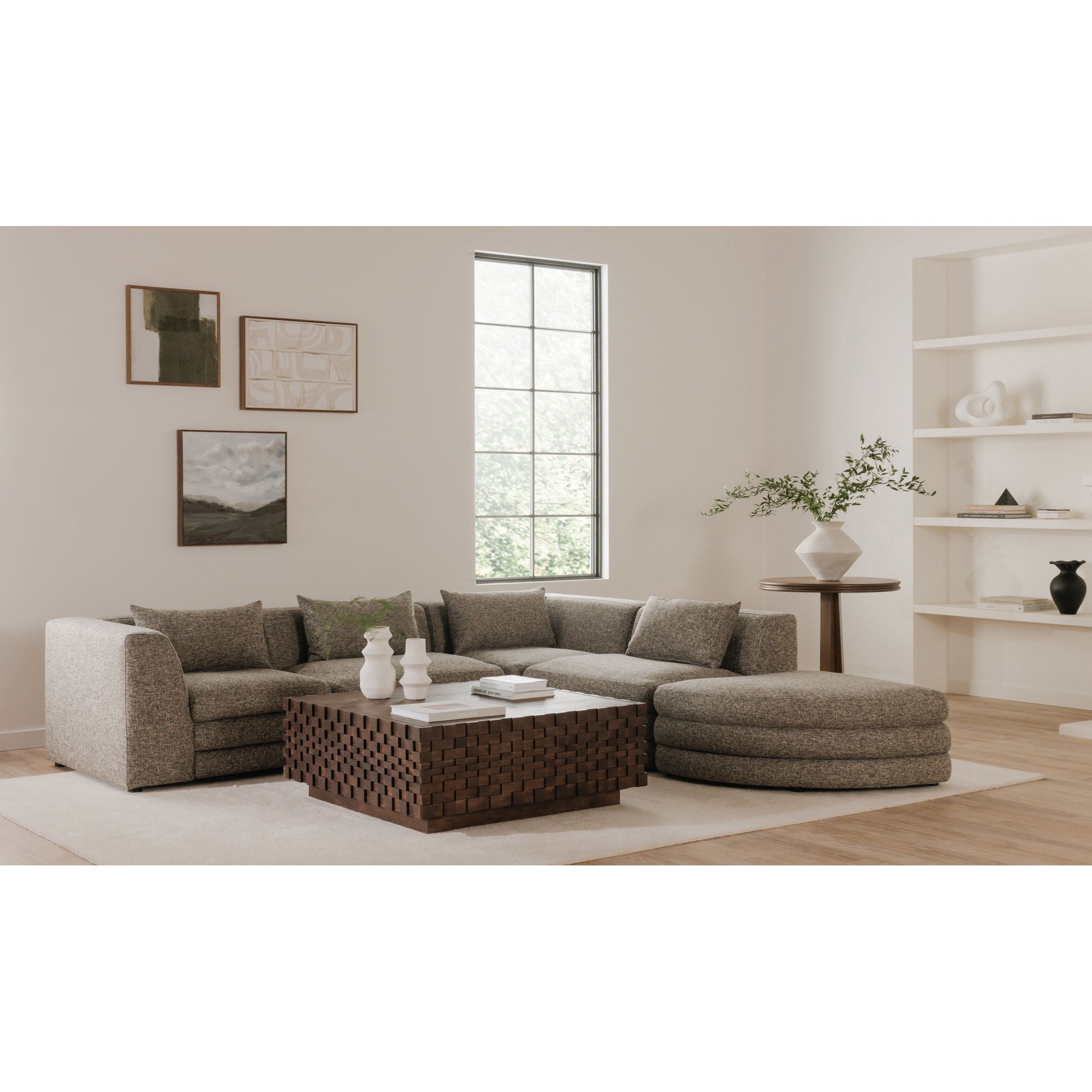 Easton - Storage Coffee Table - Brown