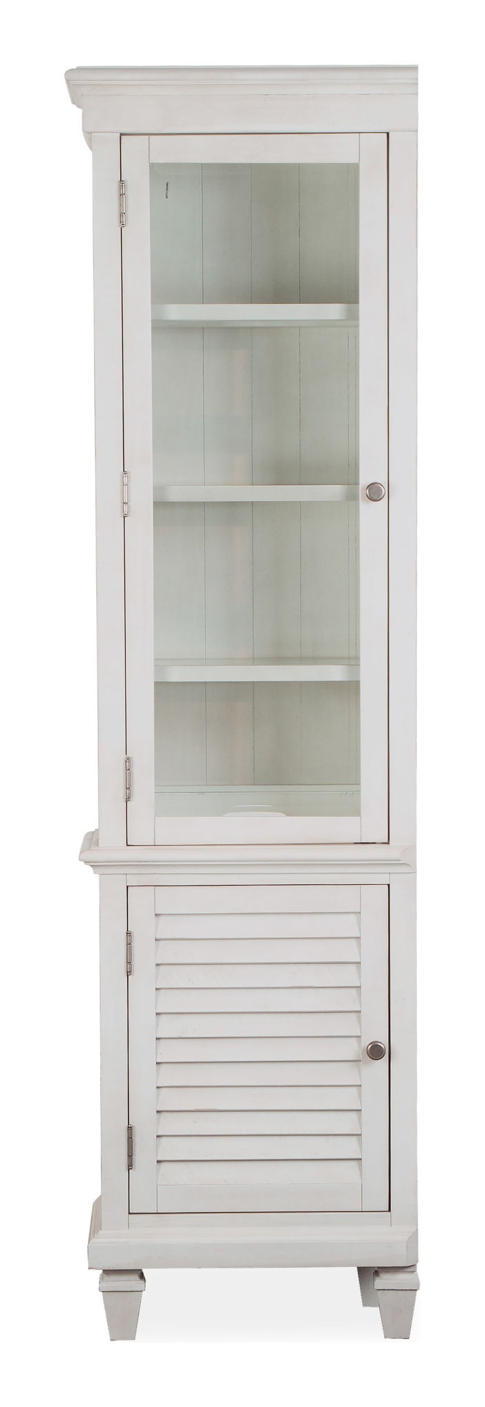 Newport - Entertainment Wall - Alabaster