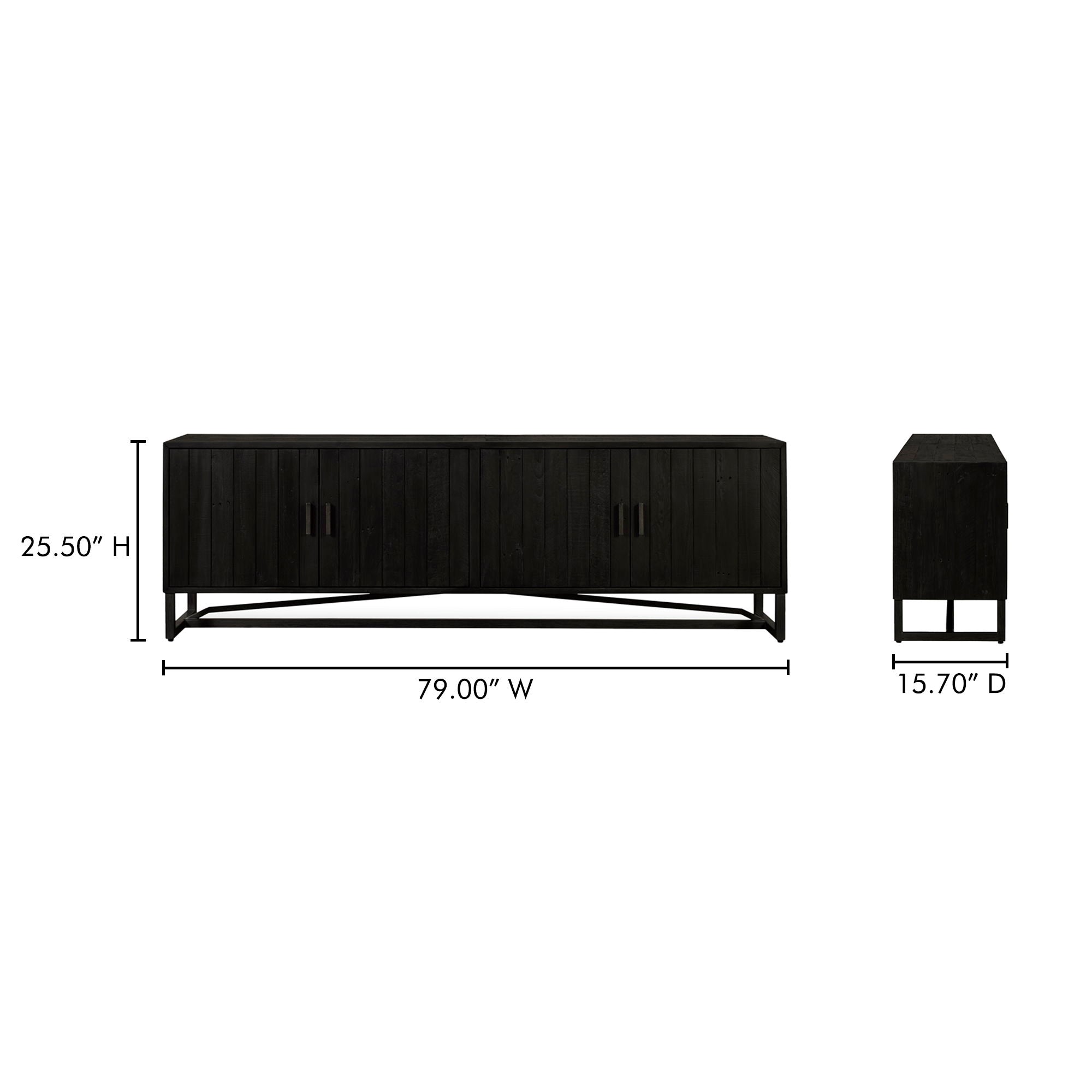 Sierra - Media Unit - Black