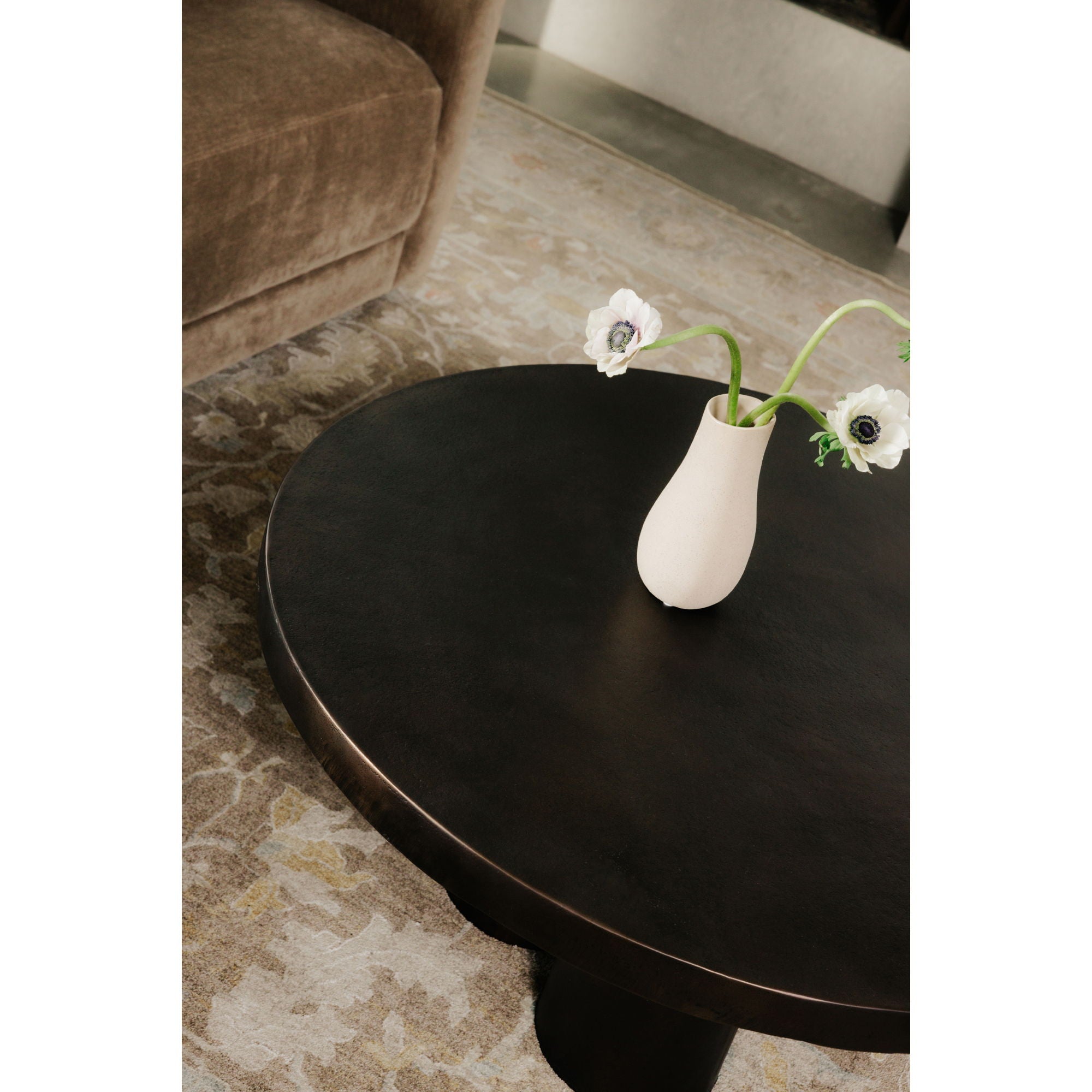 Logan - Outdoor Coffee Table - Black