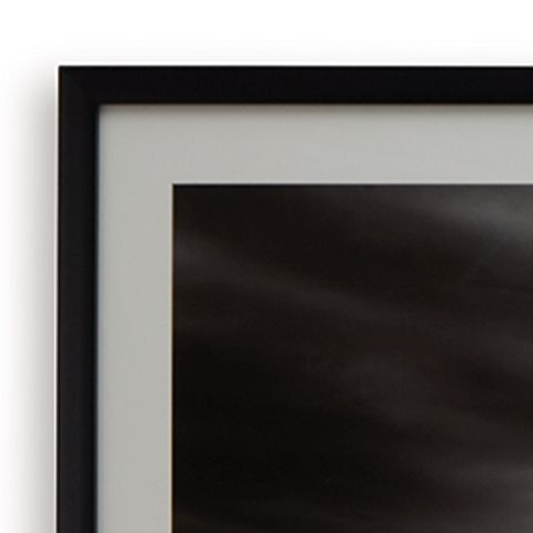 Delstone - Black / White - Wall Art