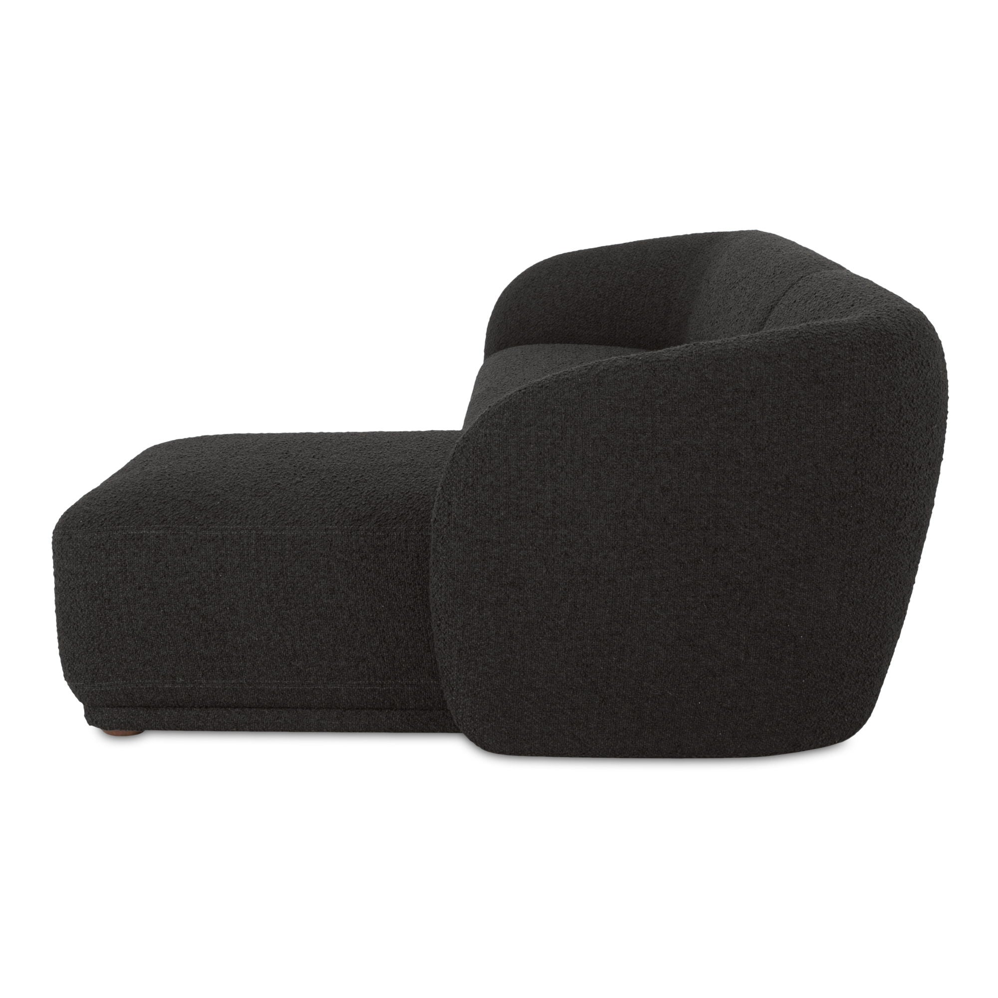 Faye - Right Sectional - Black
