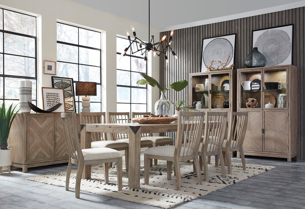 Ainsley - Dining Side Chair With Upholstered Seat (Set of 2) - Cerused Khaki