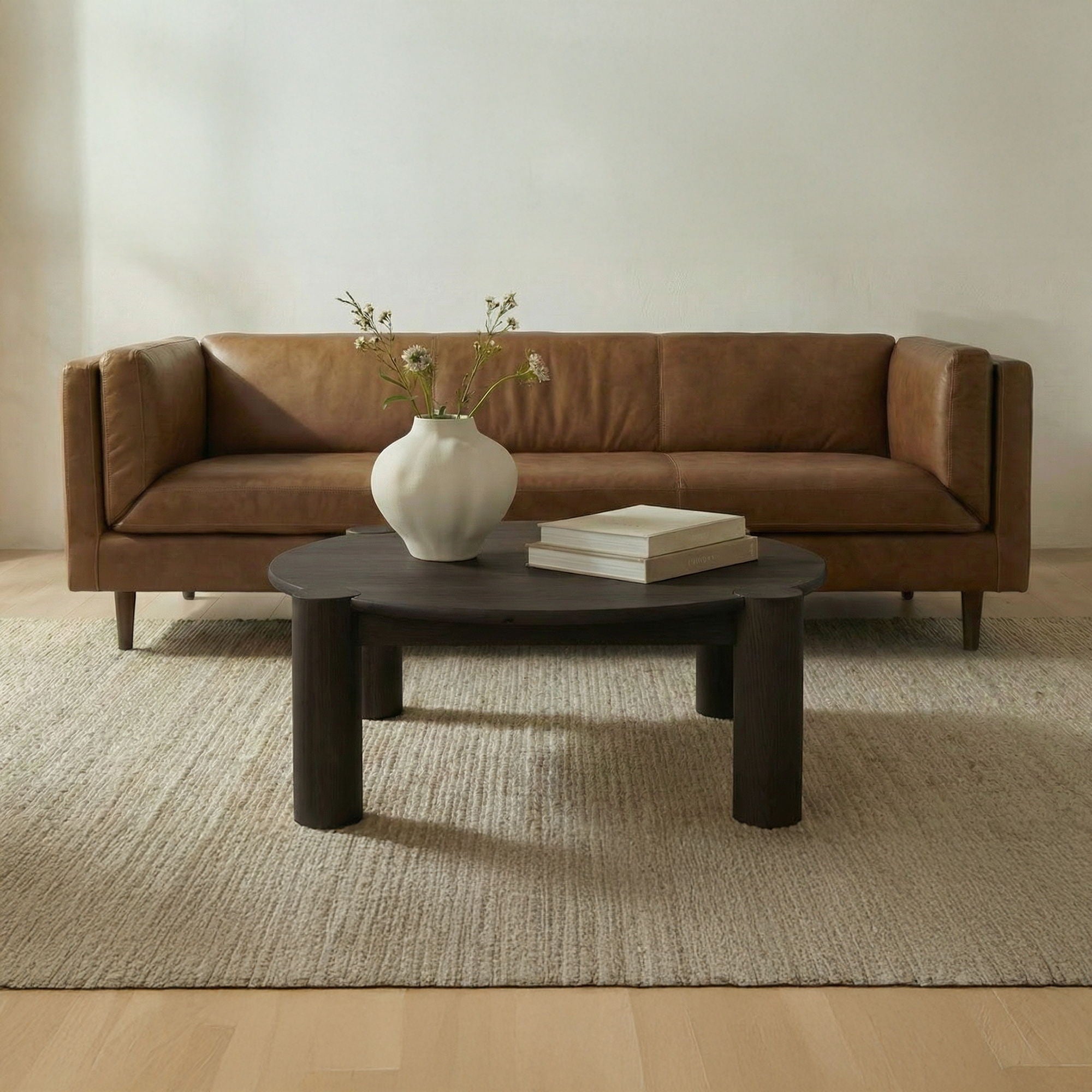 Jack - Coffee Table - Brushed Dark Brown