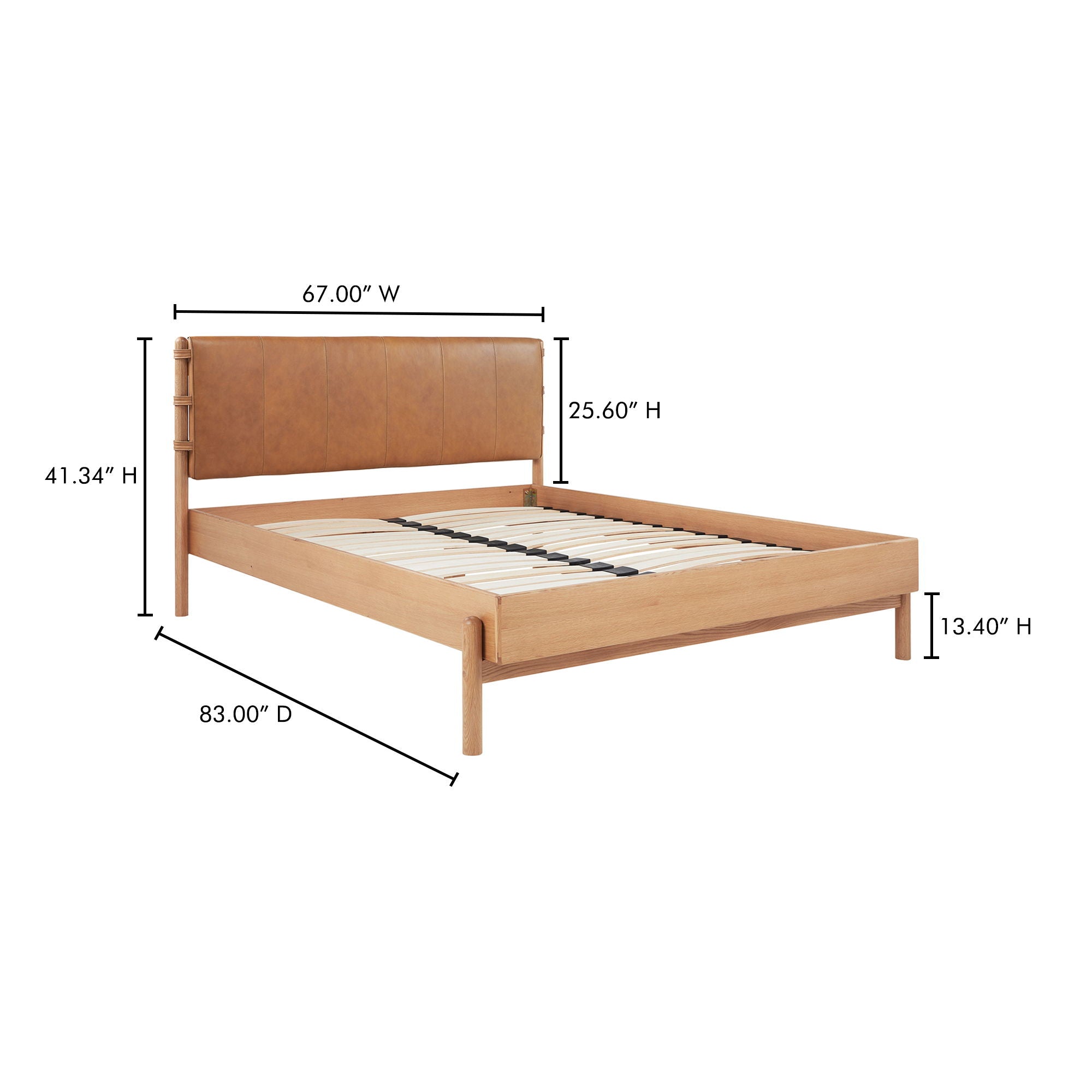 Colby - Queen Bed - Camel