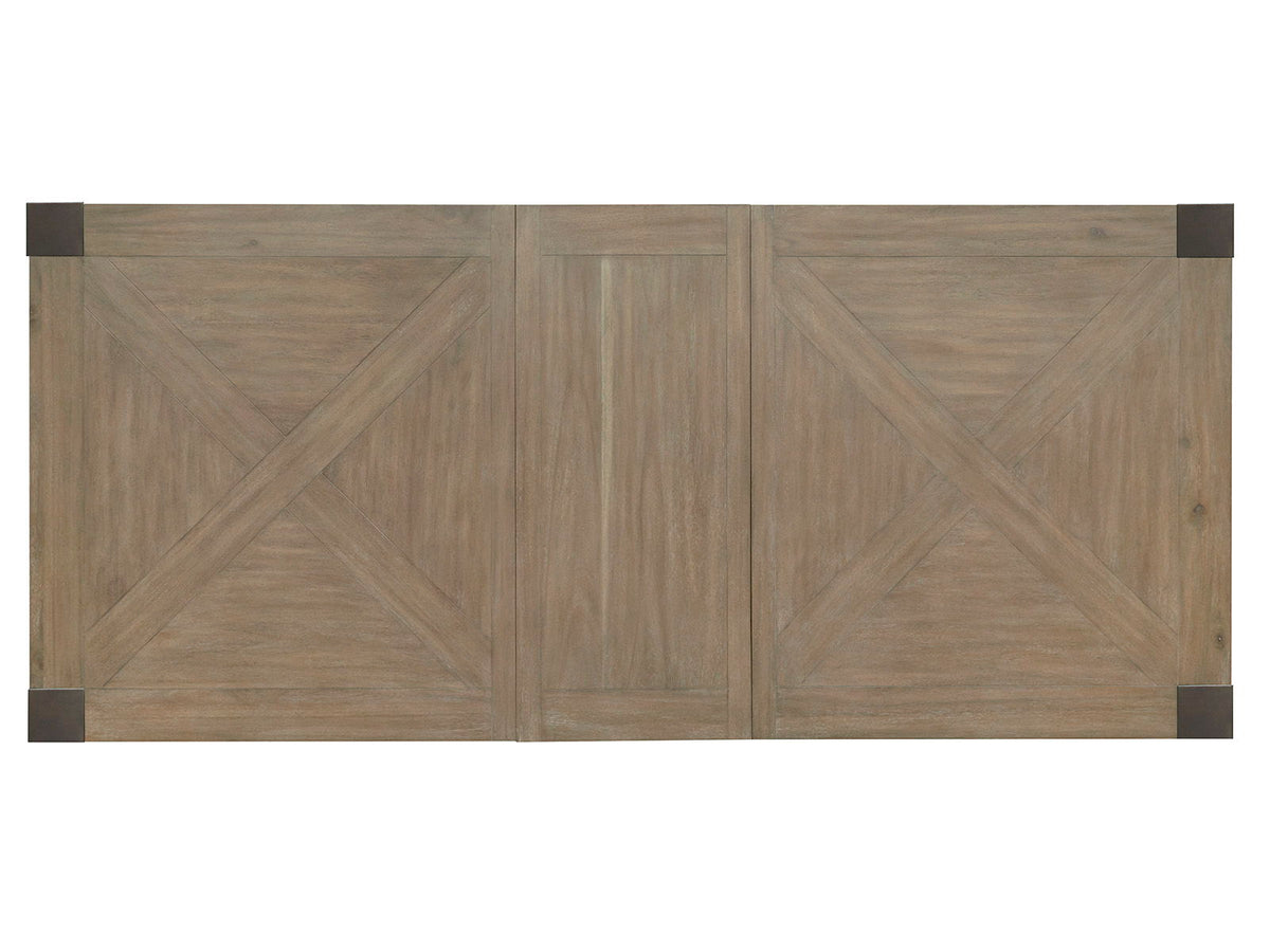 Ainsley - Rectangular Dining Table - Cerused Khaki