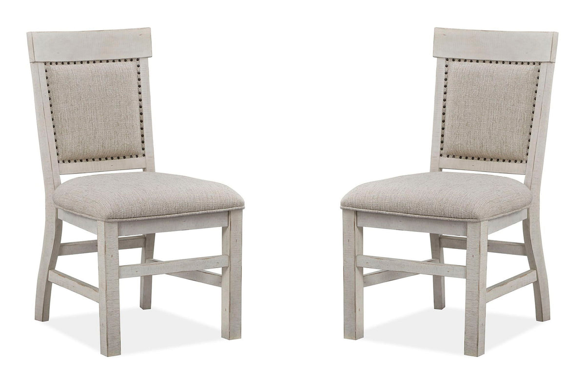 Bronwyn - Dining Side Chair With Upholstered Seat (Set of 2) - Alabaster