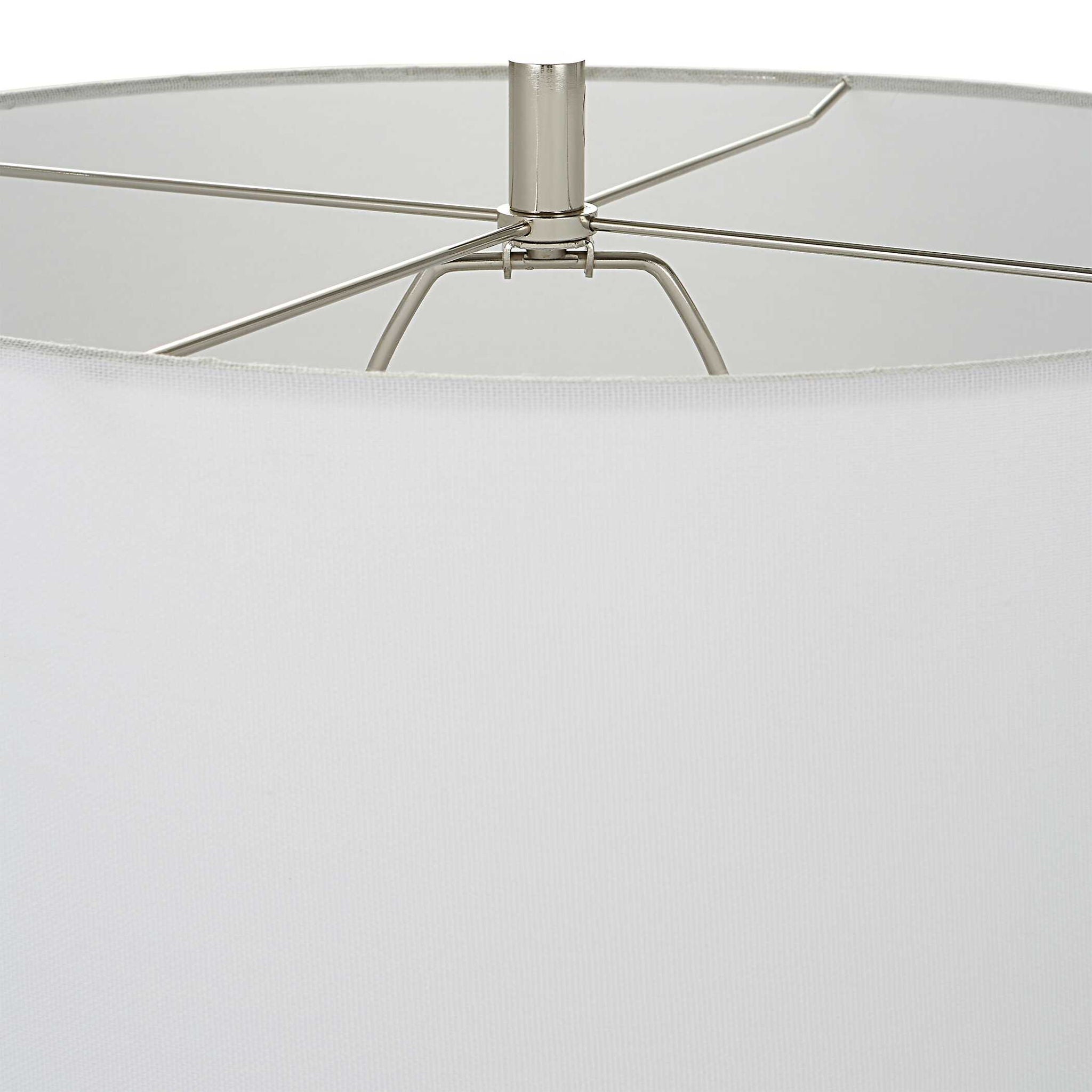 Breton - Nautical Stripe Table Lamp - White