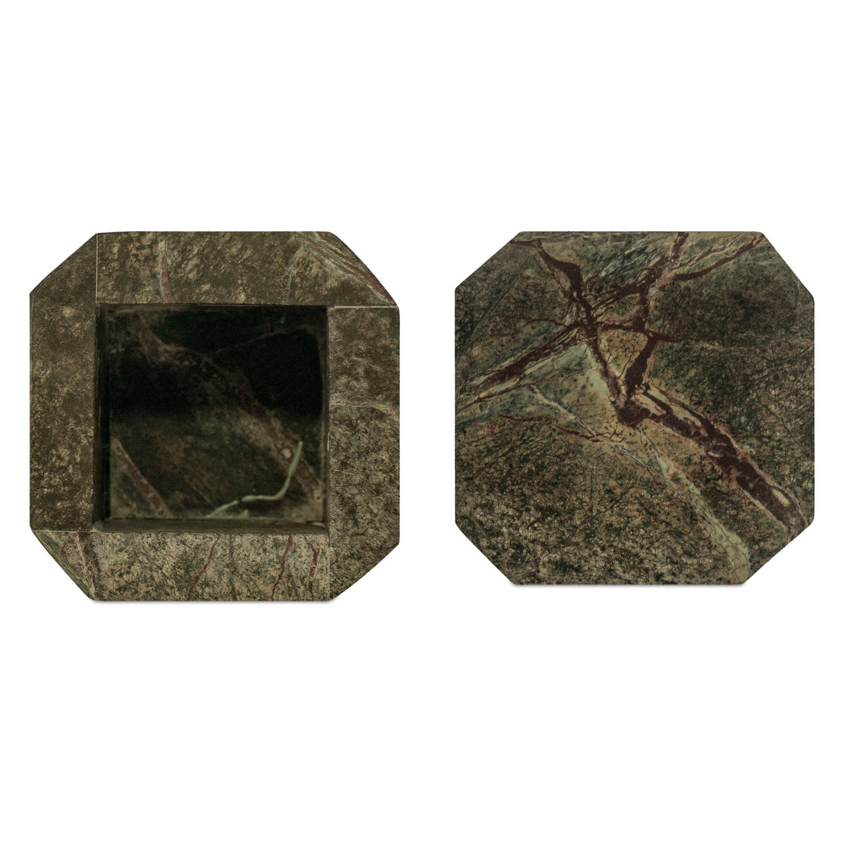 Forli - Marble Box - Rainforest Green