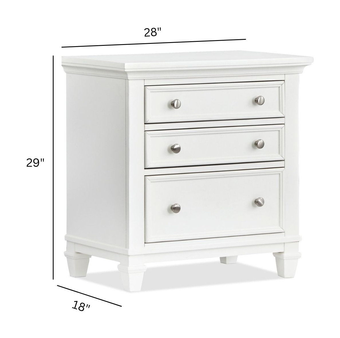Charleston - Drawer Nightstand
