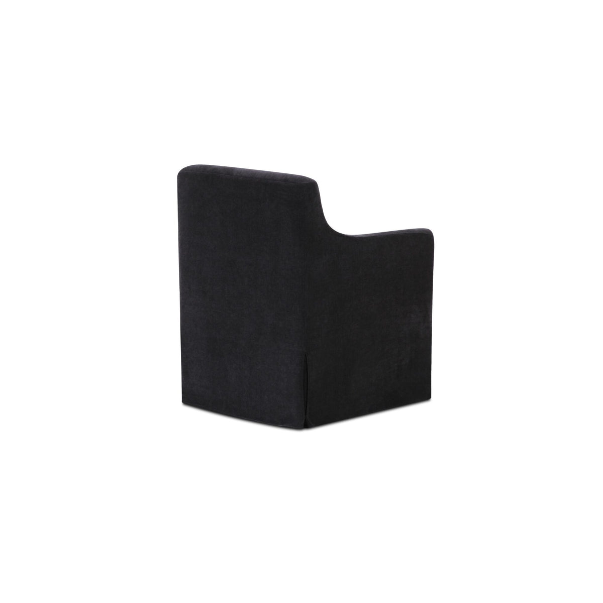 Lydia - Slipcover Dining Chair - Black