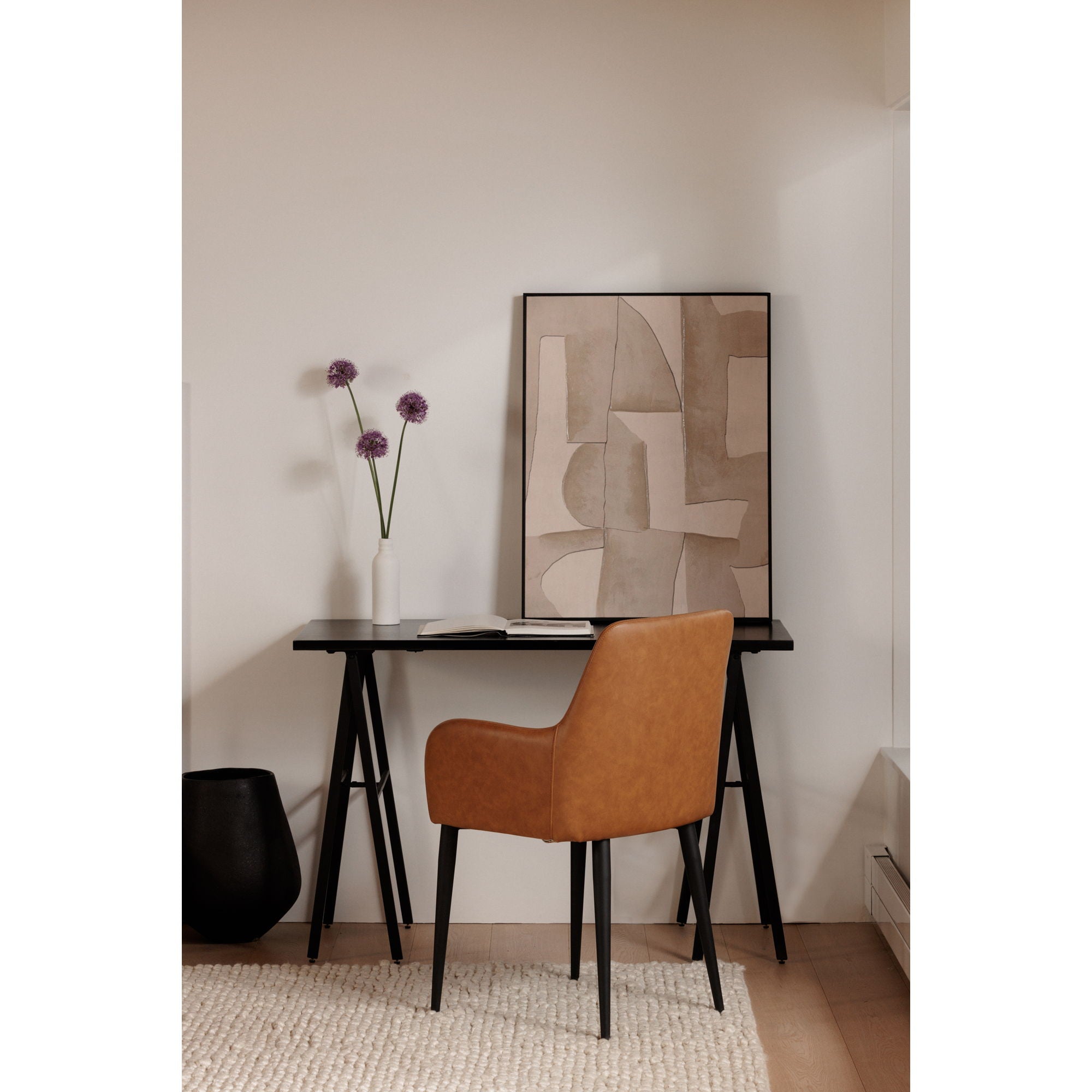 Cantata - Vegan Leather Dining Chair (Set of 2) - Tawny