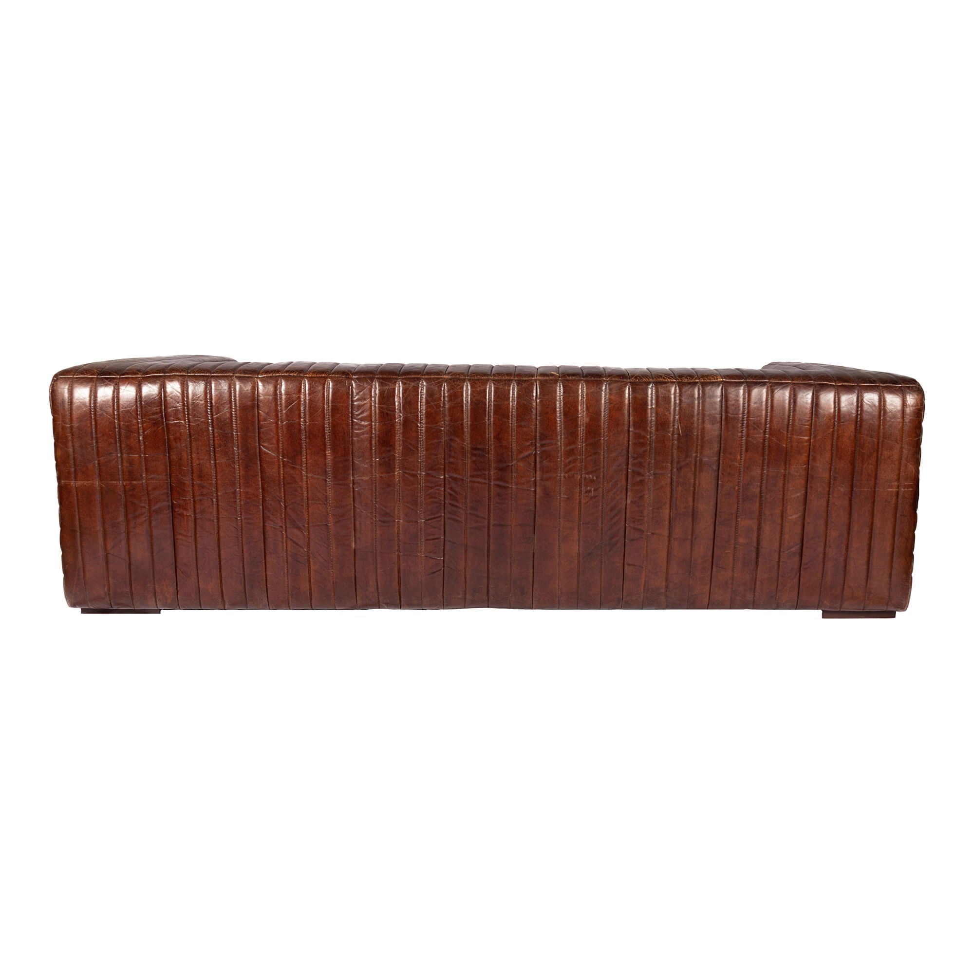 Castle - Sofa - Dark Brown Leather