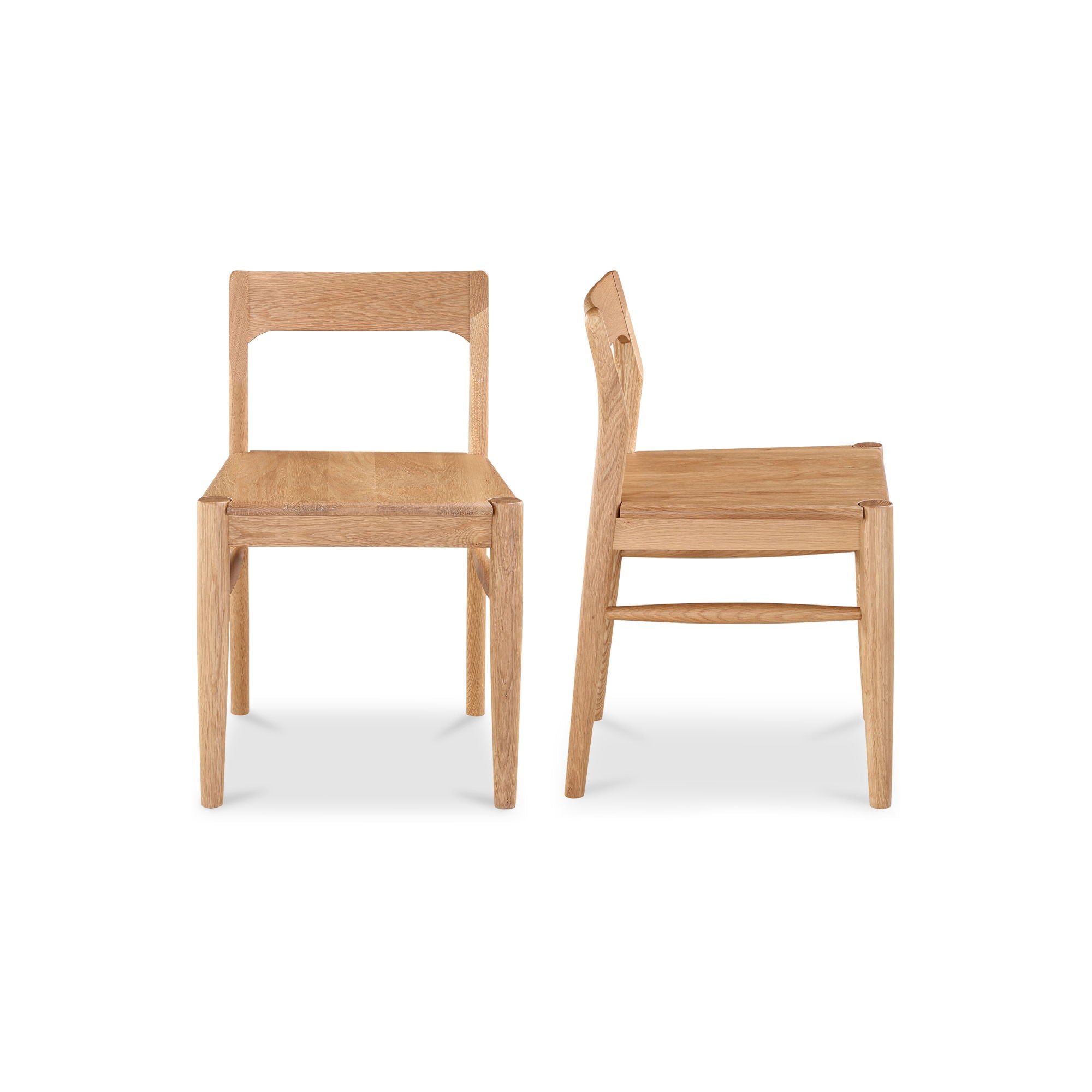 Owing - Dining Chair (Set of 2) - Natural Oak