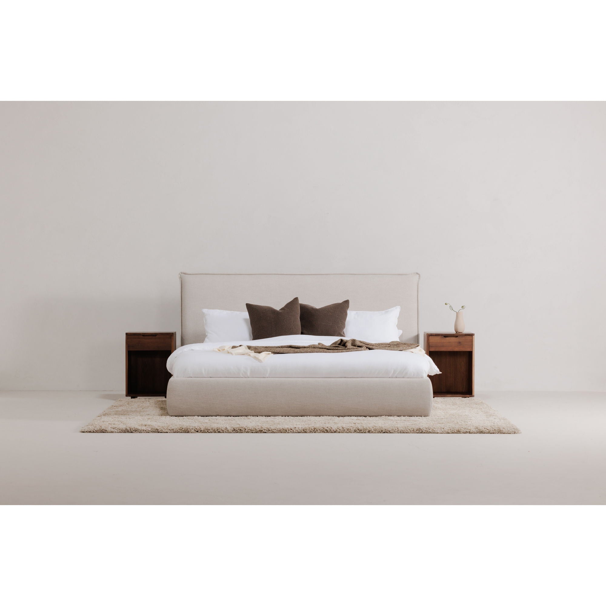 Osamu - Nightstand - Dark Brown