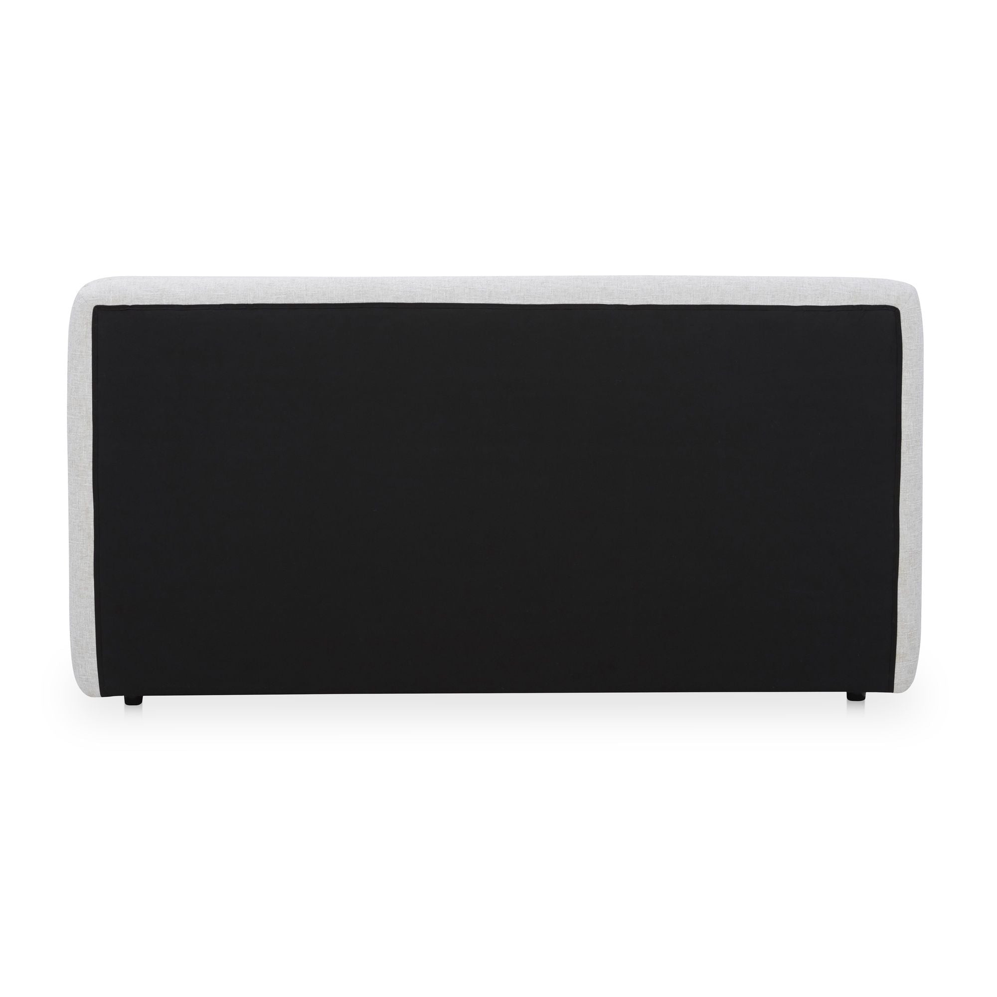 Tory - King Bed Pebble - White