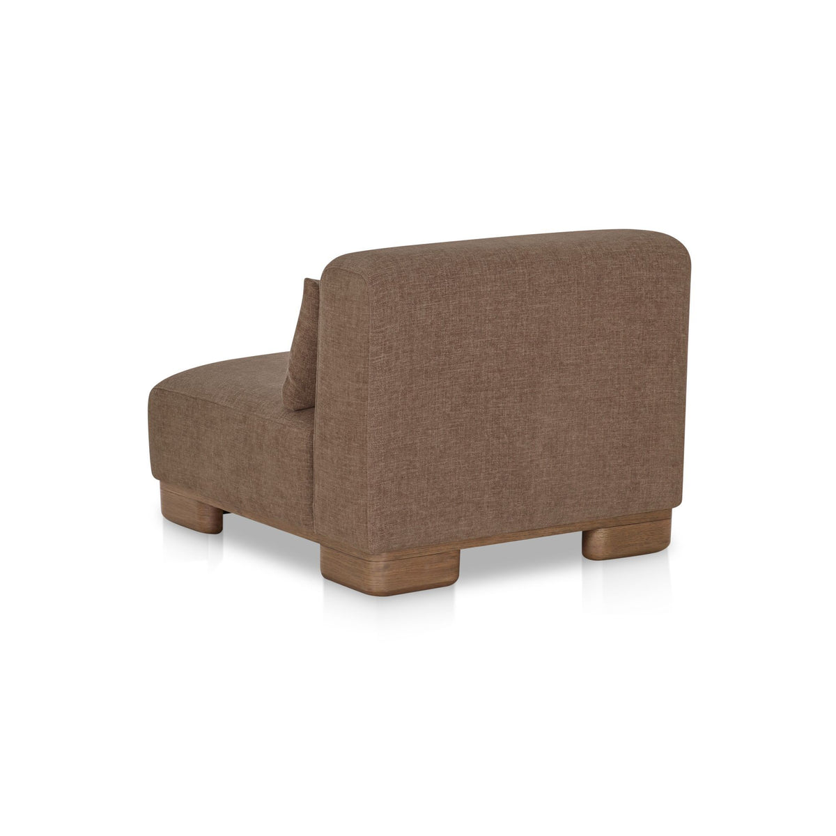 June - Slipper Chair - Dark Brown