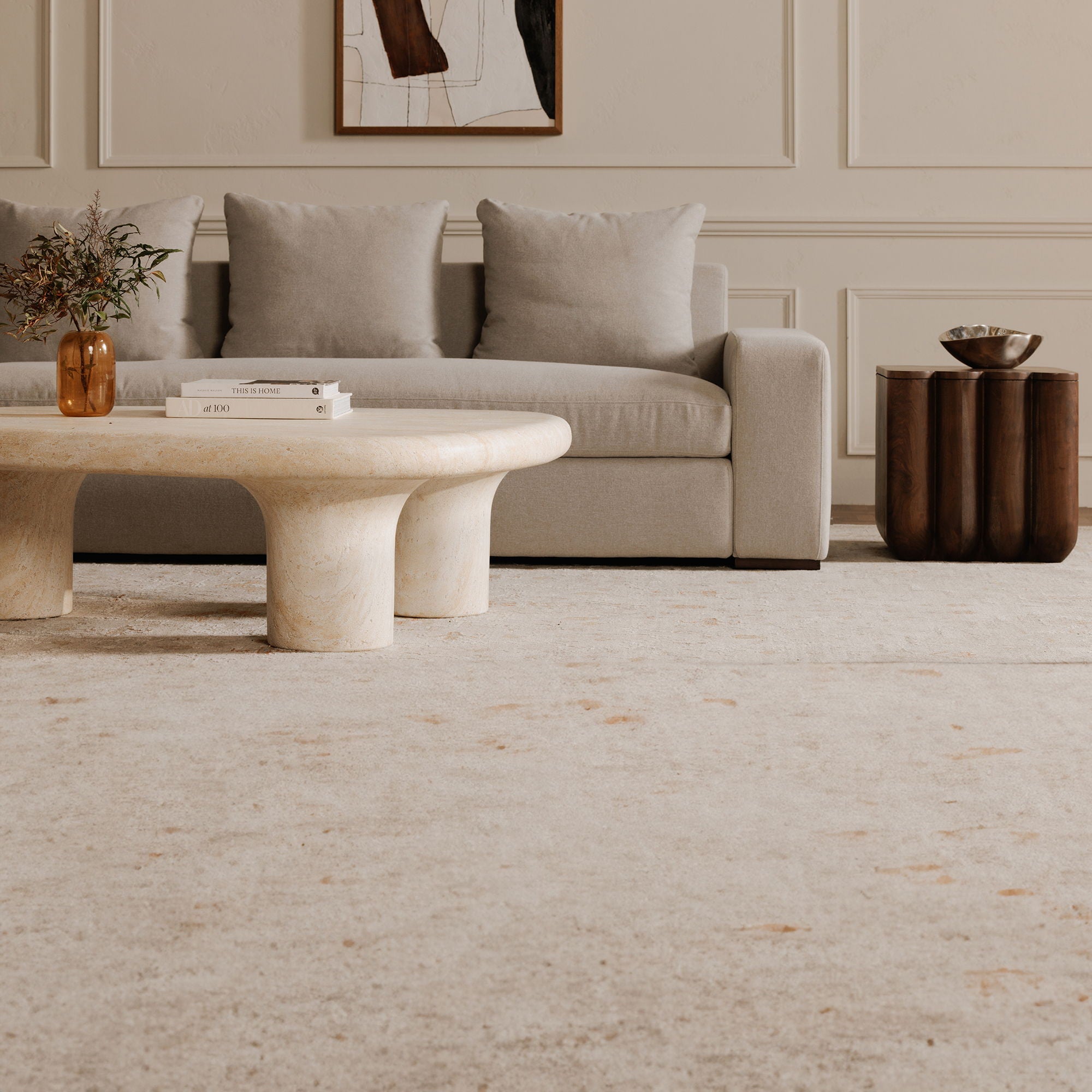 Thomas - Left Sectional - Gray
