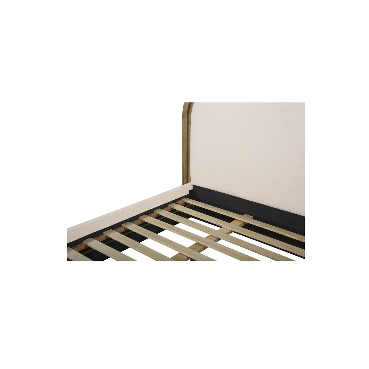 Camilla - King Bed - Oat / White / Beige