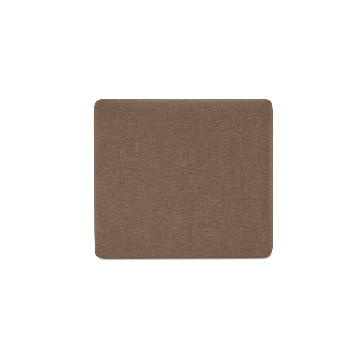 June - Ottoman - Dark Brown