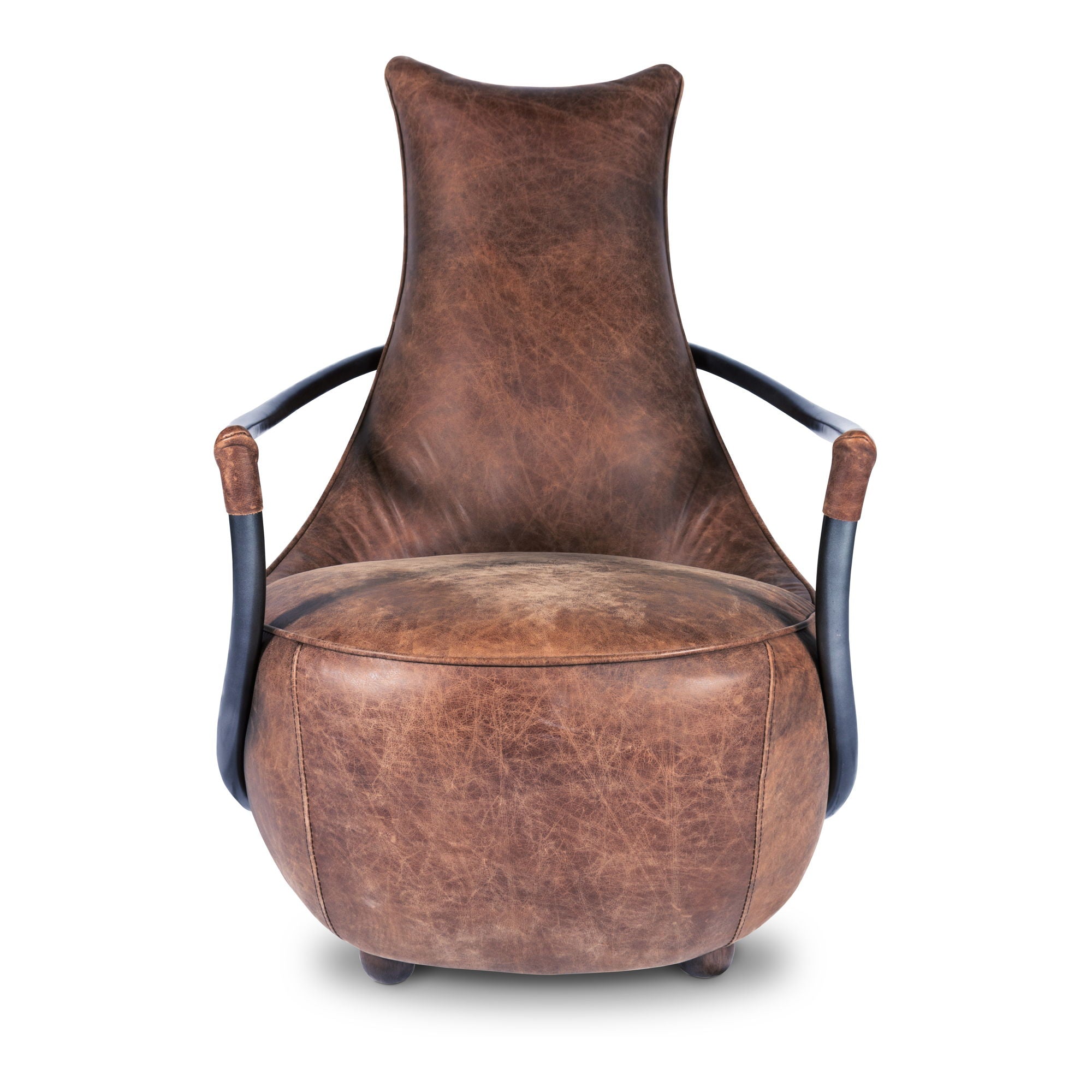 Carlisle - Club Chair - Dark Brown