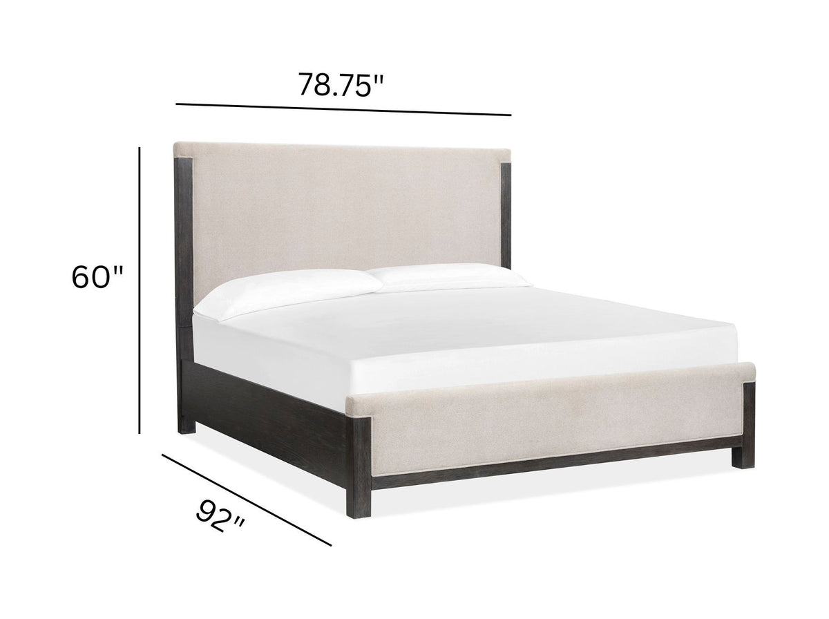 Plum Creek - Upholstered Panel Bed