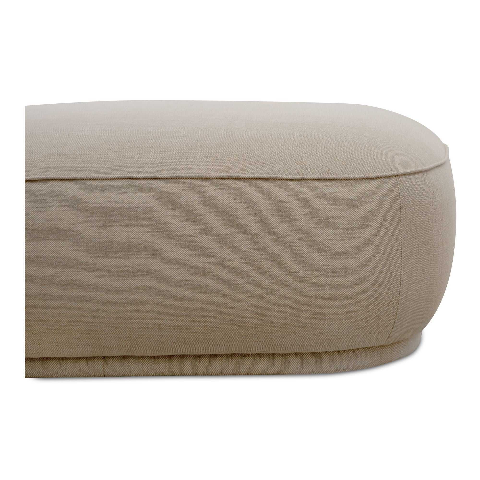 Marion - Square Ottoman - Beige