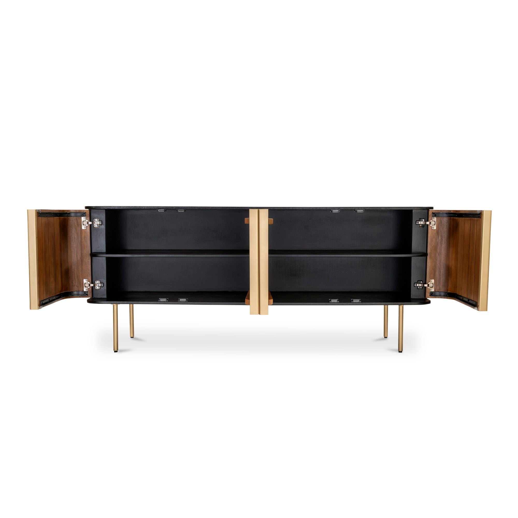 Dionne - 4 Door Sideboard - Brown