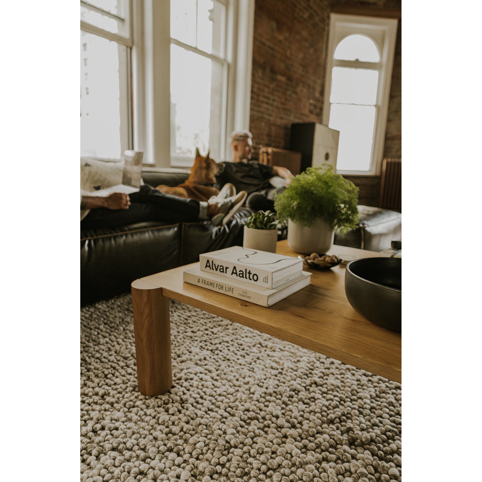 Post - Coffee Table - Natural