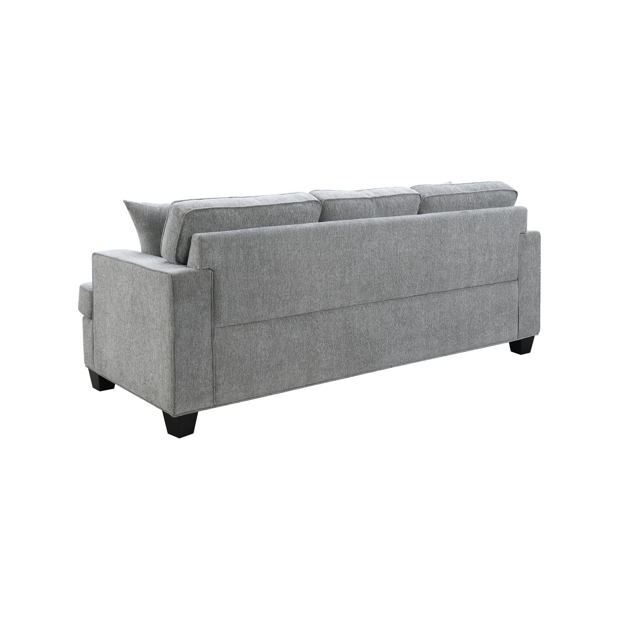 Baldwin - Sofa With 2 Pillows - Dalton Graphite