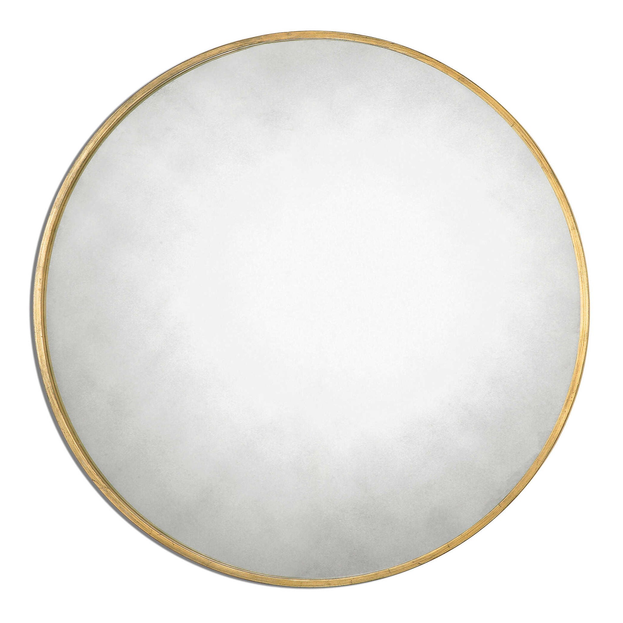 Junius - Round Mirror - Gold