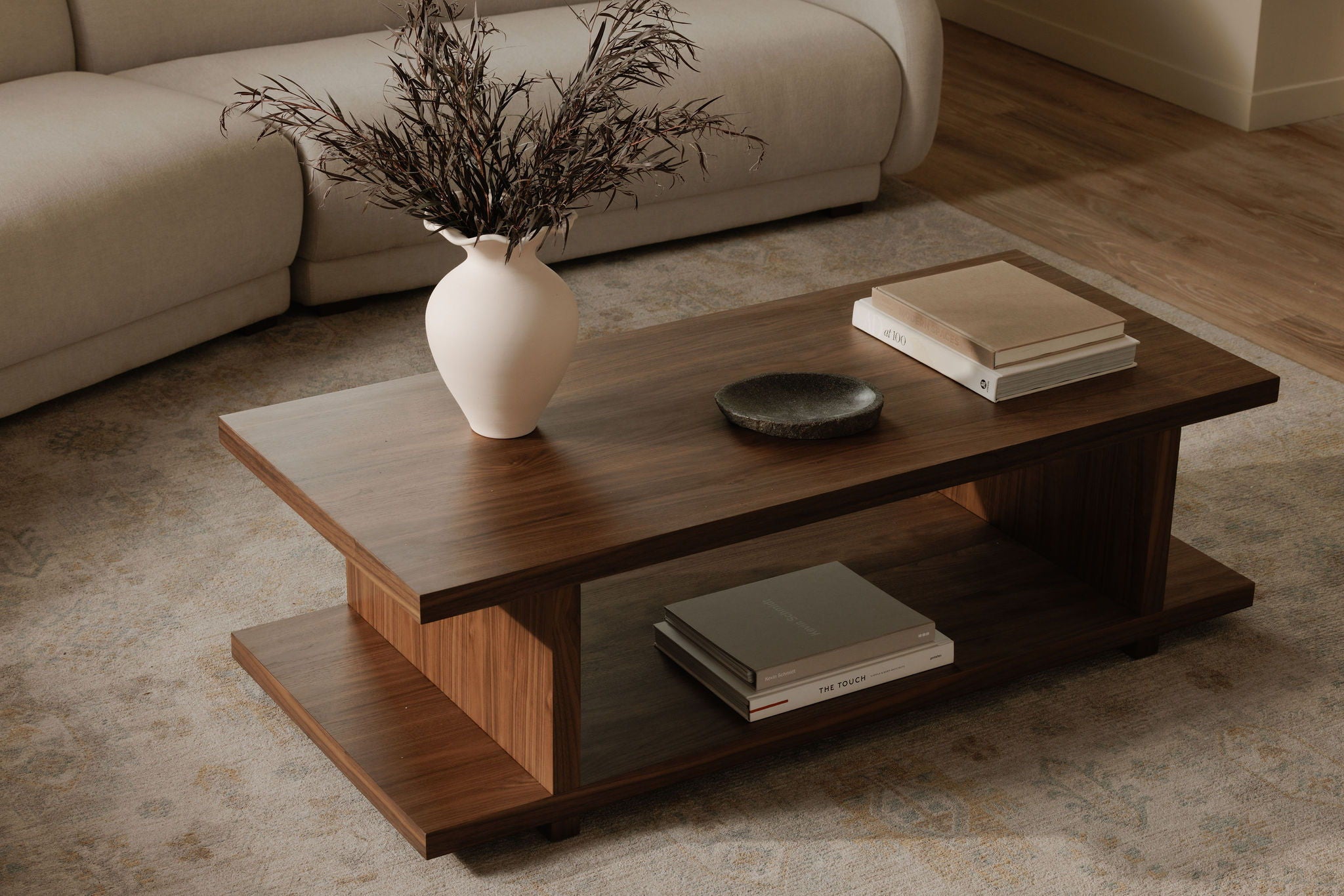Miri - Coffee Table - Walnut