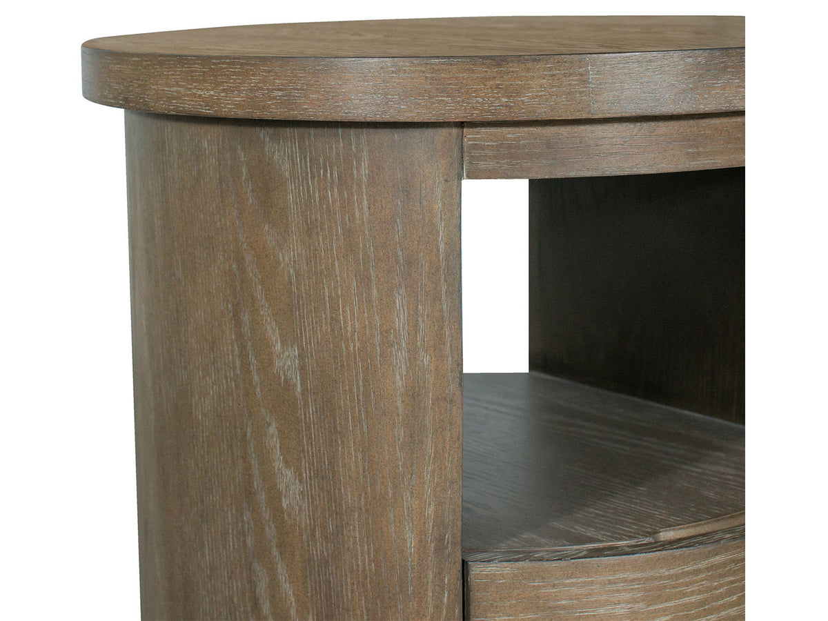 Bosley - Round End Table - Porpoise
