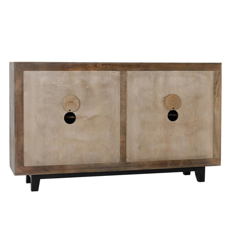 Vivienne - 4 Door Sideboard - Light Gray