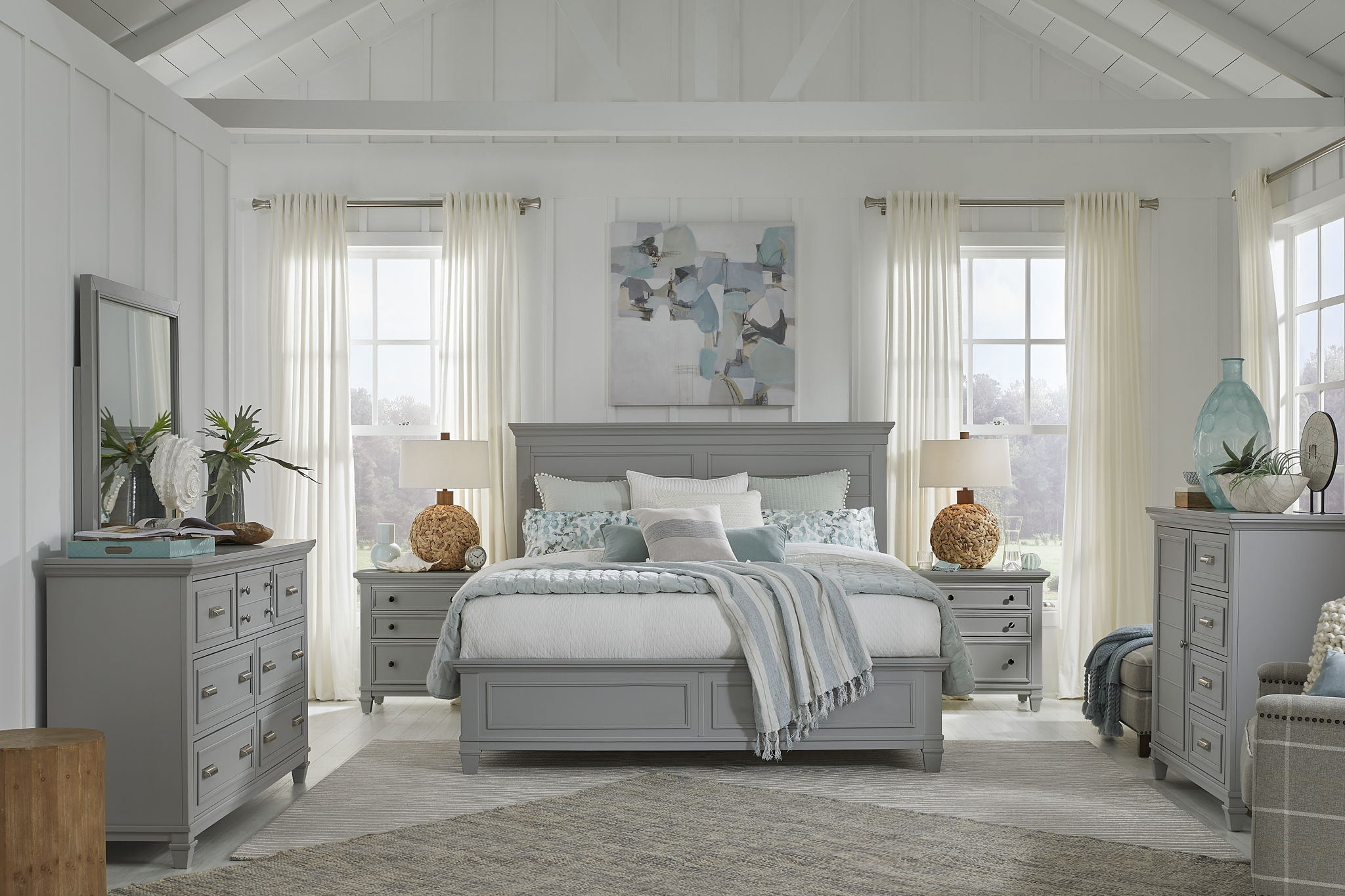 Charleston - Complete Panel Bed