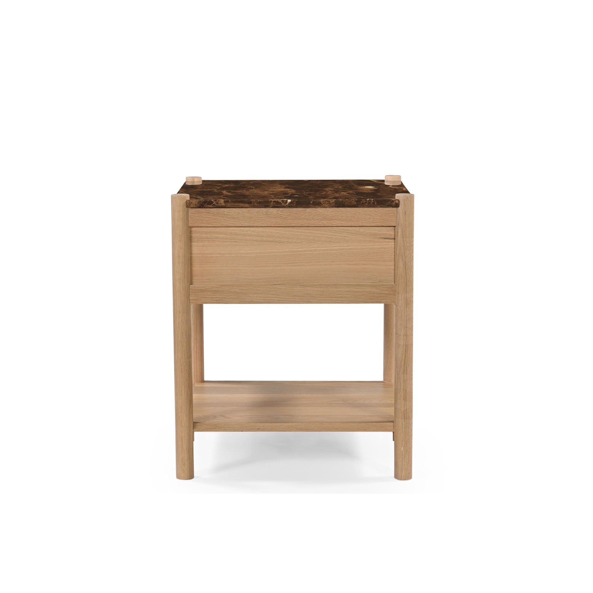 Elio - Nightstand - Dark Emperador
