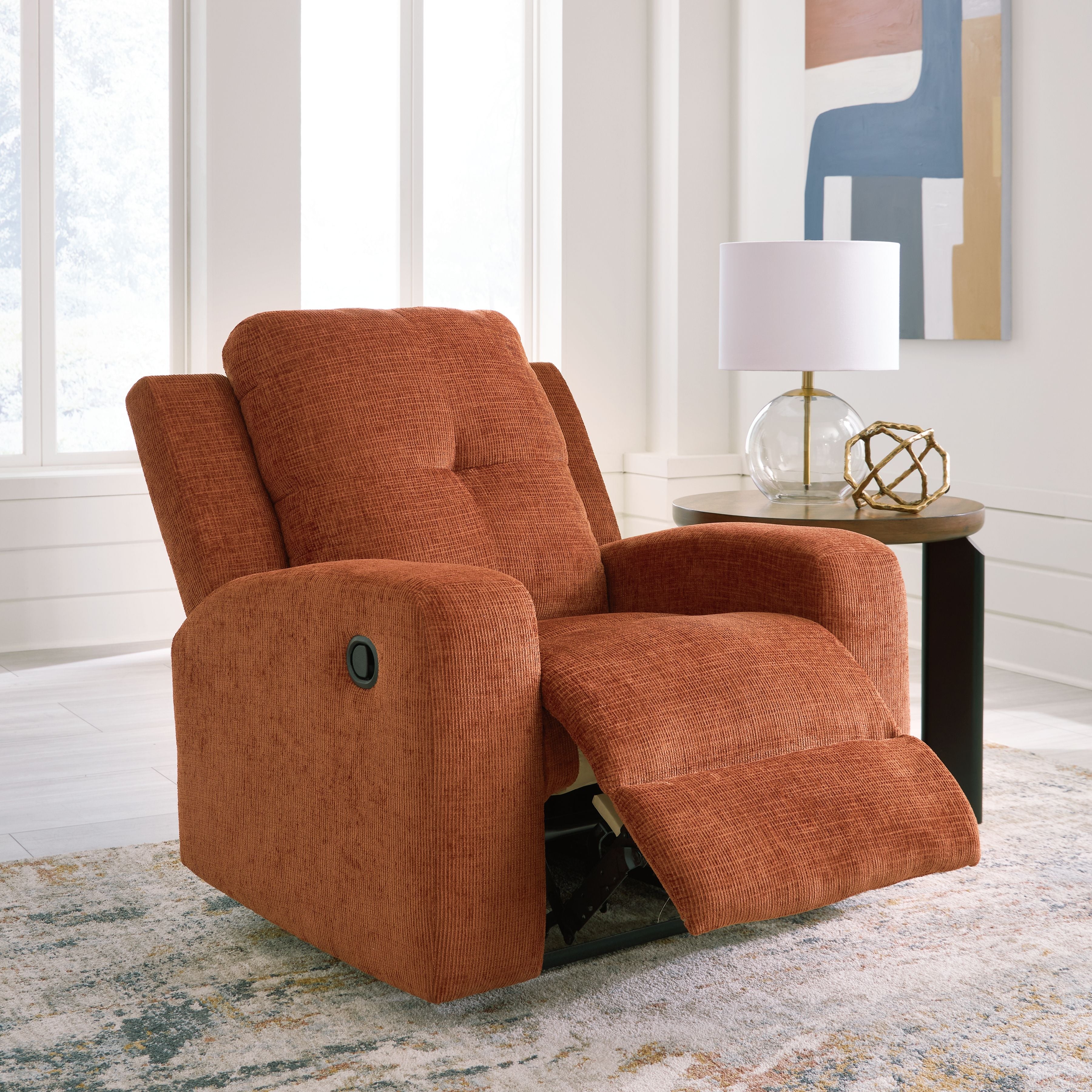 Danum - Spice - Zero Wall Recliner - Fabric