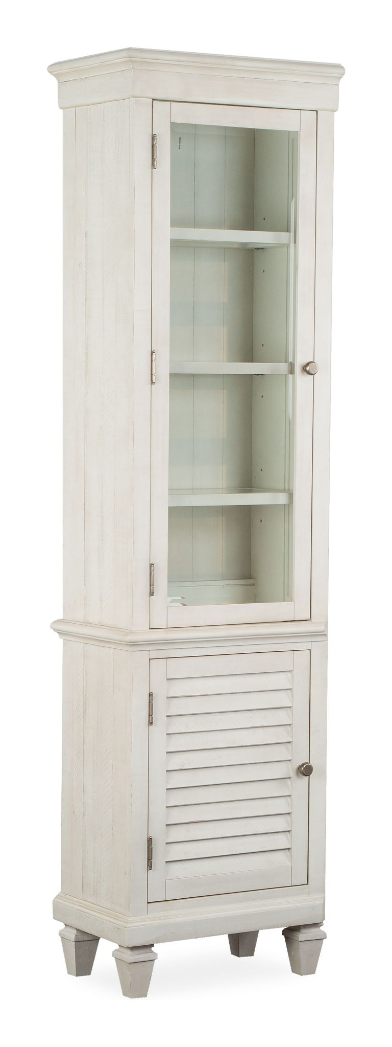 Newport - Entertainment Wall - Alabaster
