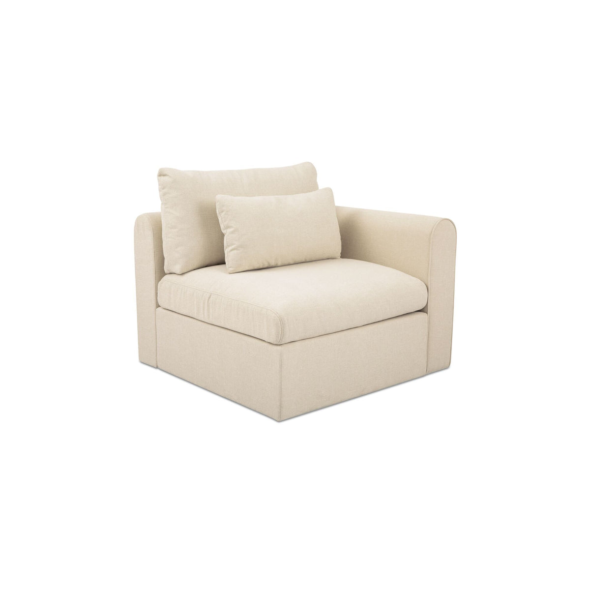 Swift - Right Arm Facing Chair - Light Beige