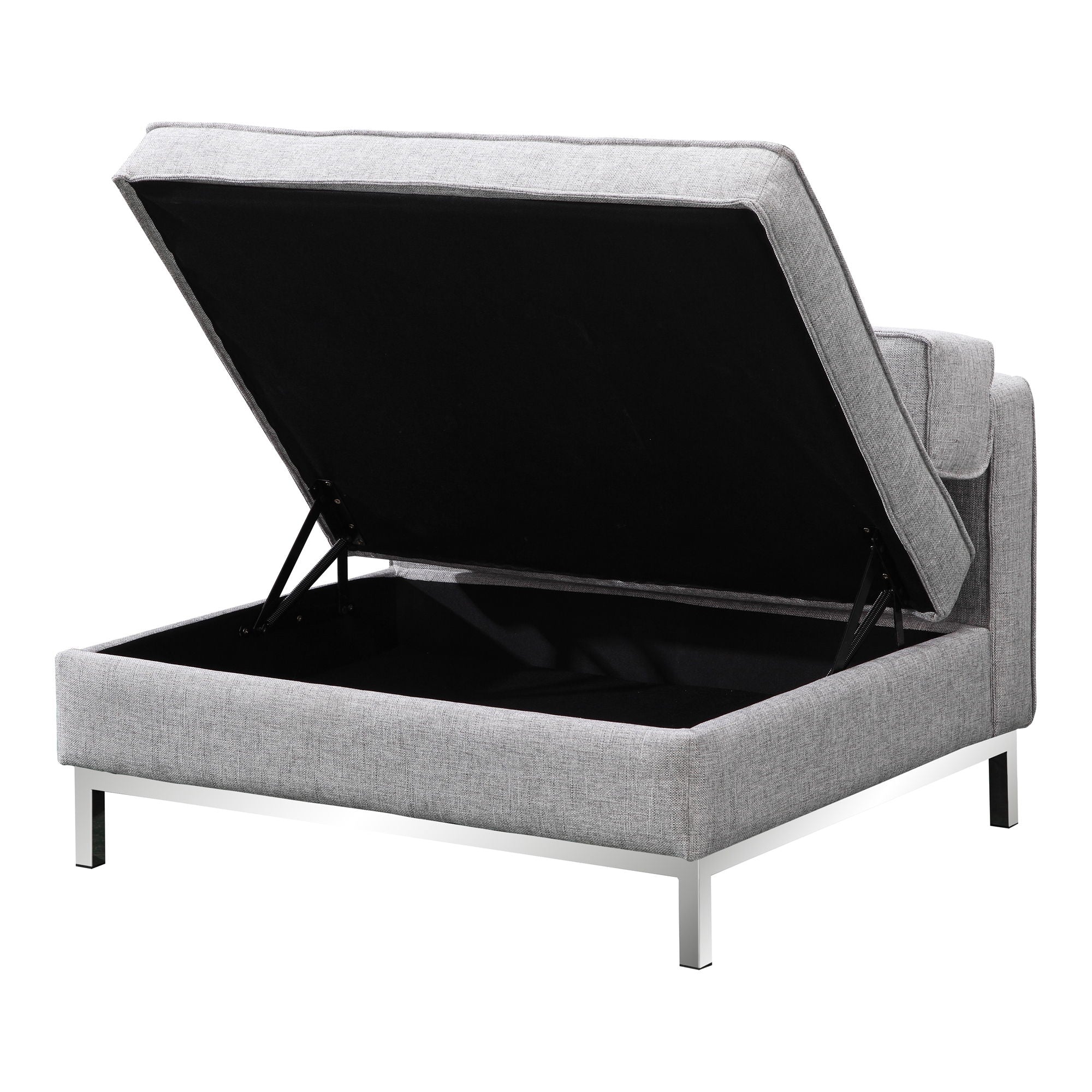 Covella - Storage Ottoman - Gray