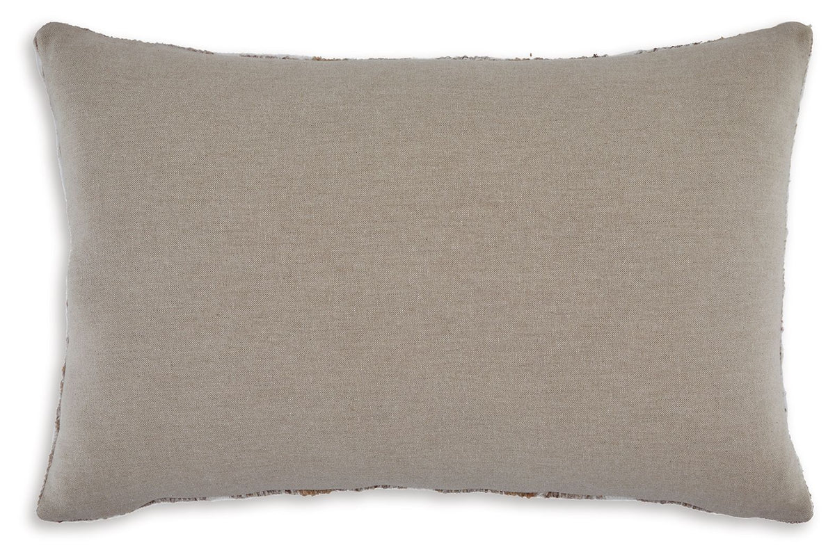 Benish - Pillow (Set of 4) - Tan / Brown / White