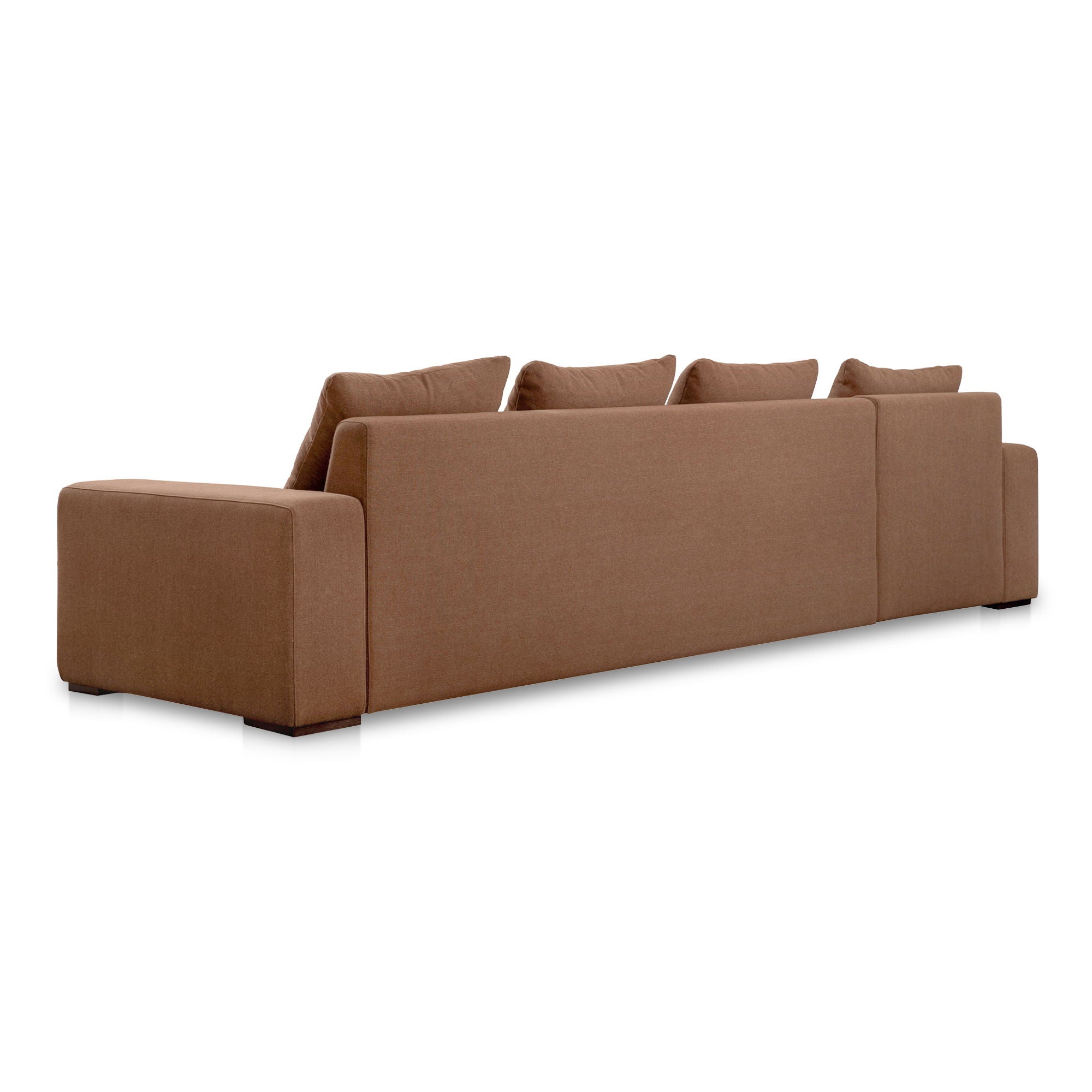 Thomas - Left Sectional - Rust