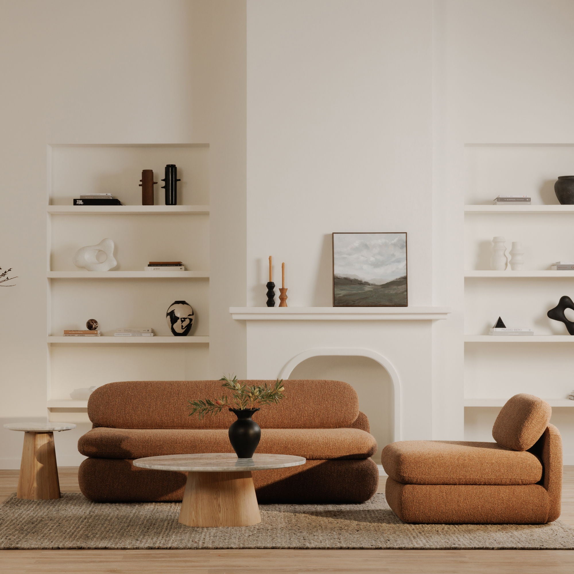 Evelyn - Coffee Table - White