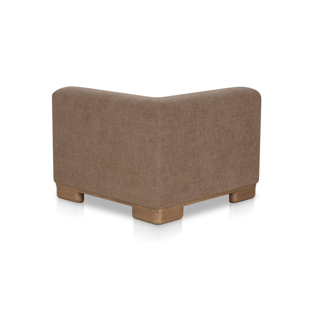 June - Corner Chair - Dark Brown