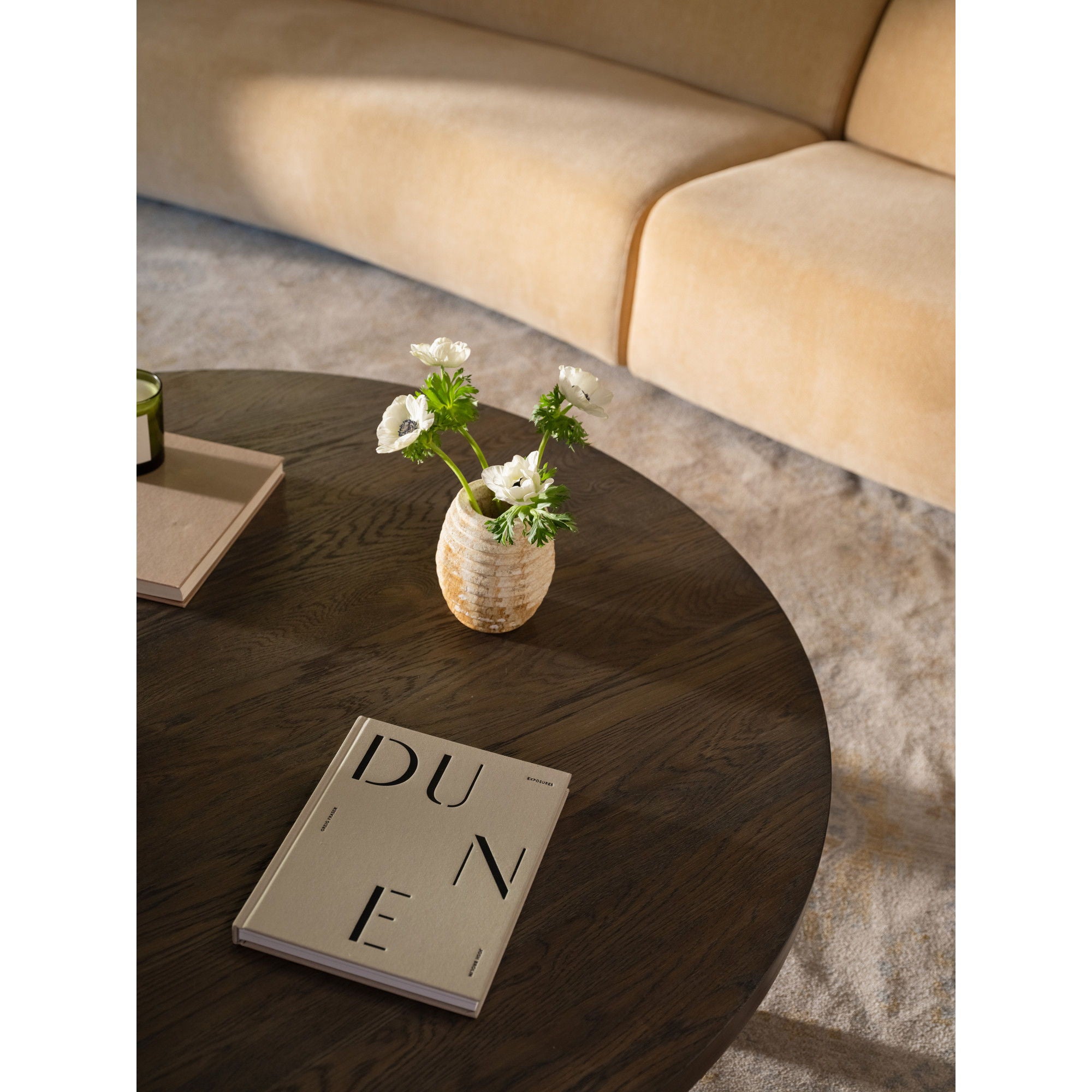 Alden - Coffee Table - Cool Brown