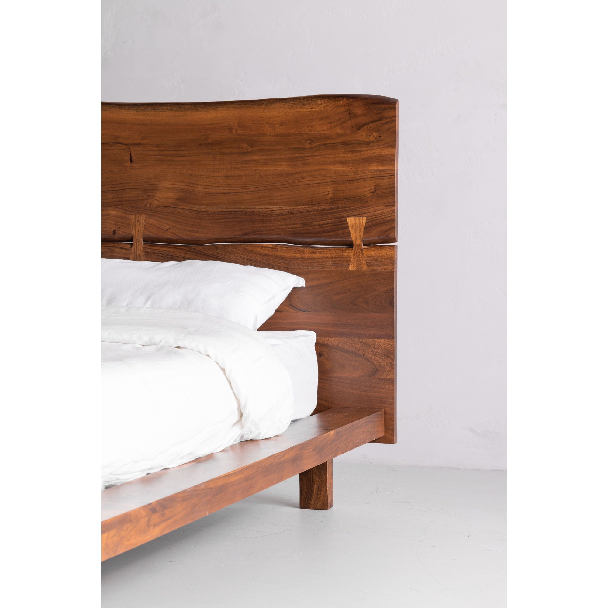 Madagascar - King Platform Bed - Light Brown